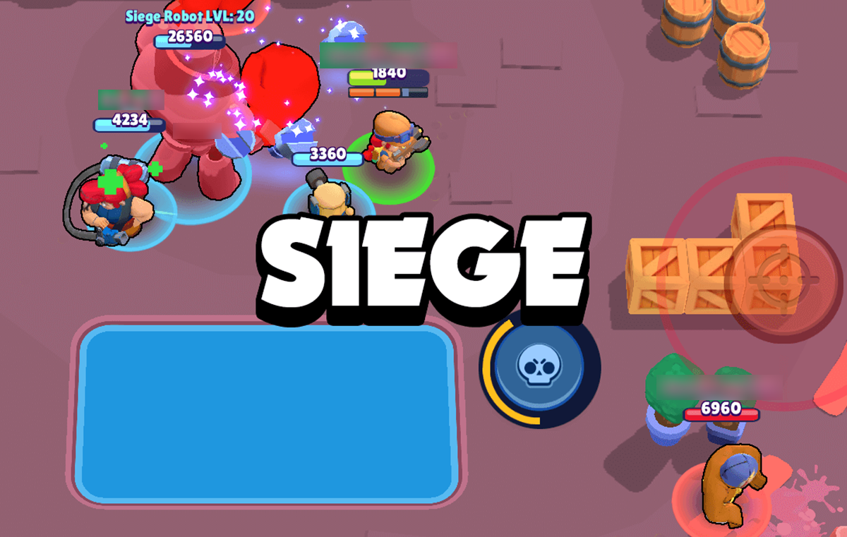 Brawl Stars Siège Mode de jeu